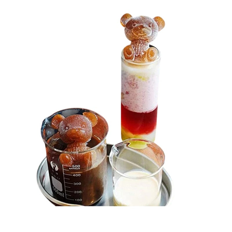 Cute Teddy Bear Ice Cube Mold