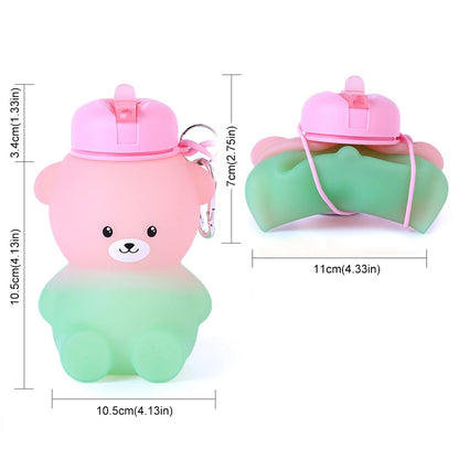 Collapsible Bear Water Bottle